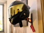 پایه نگهدارنده کلاه کاسکت و تجهیزات موتورسیکلت – دیواری مدل Ball Head - تصویر 3