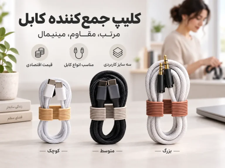 کلیپ جمع‌کننده کابل مدل CC3